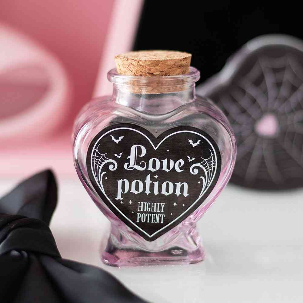 Something Different - Love Potion Decorative Heart Potion fles - Multicolours